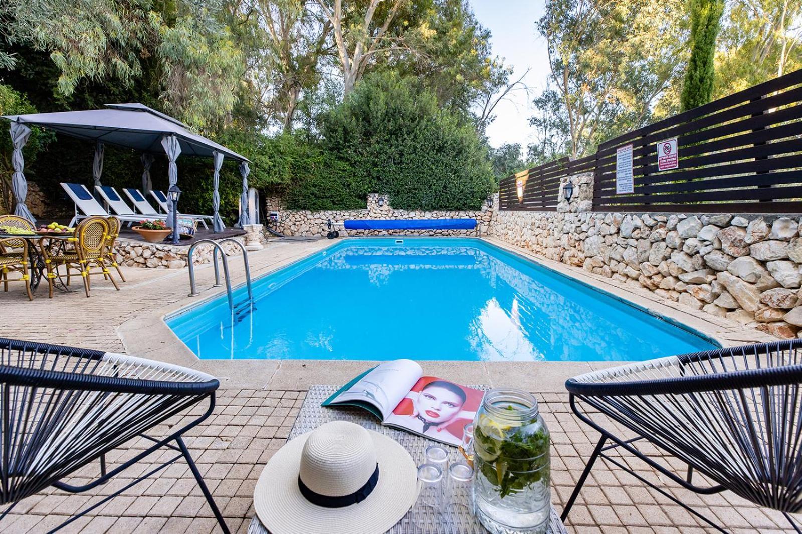 The House Rosh Pina - 2Brm With Pool Villa Exterior foto